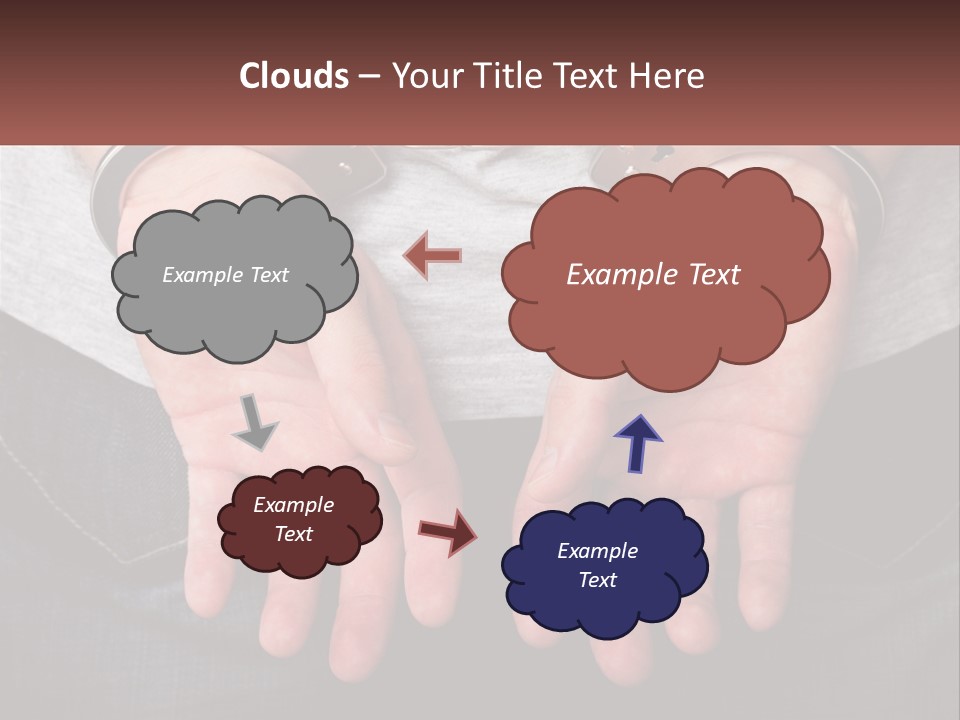 Conflict Arrest Control PowerPoint Template