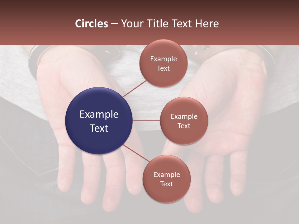 Conflict Arrest Control PowerPoint Template