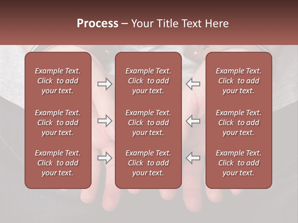 Conflict Arrest Control PowerPoint Template