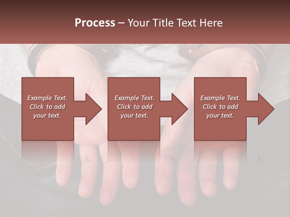 Conflict Arrest Control PowerPoint Template