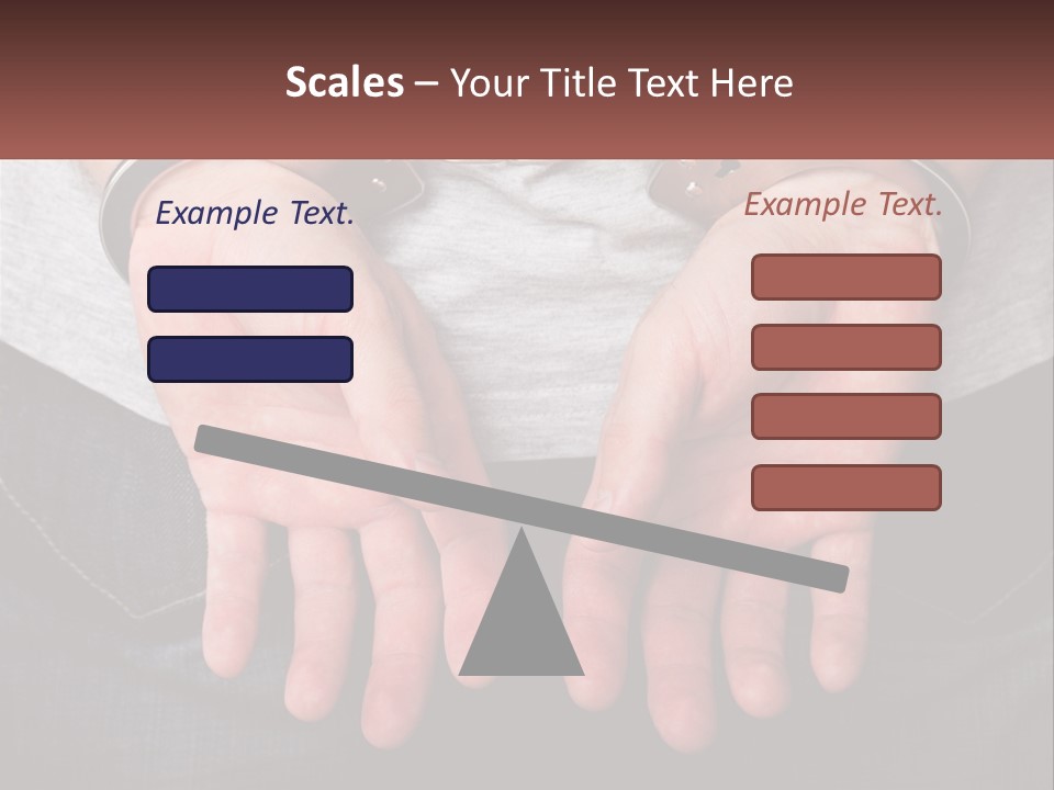 Conflict Arrest Control PowerPoint Template