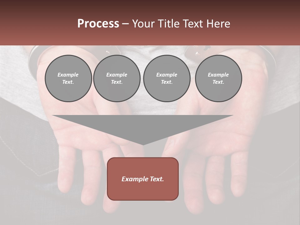 Conflict Arrest Control PowerPoint Template