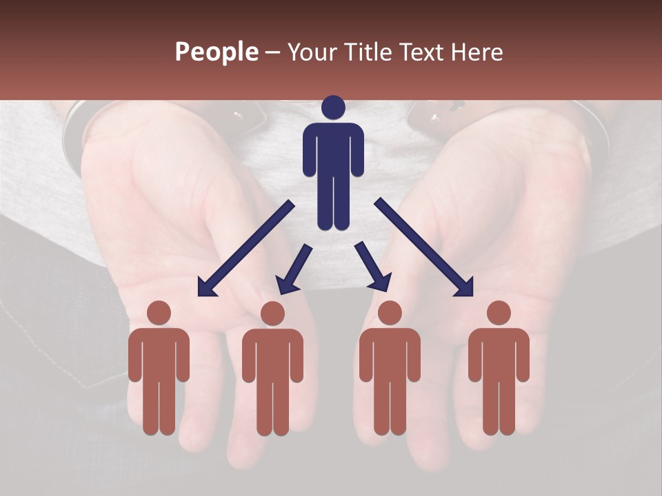 Conflict Arrest Control PowerPoint Template