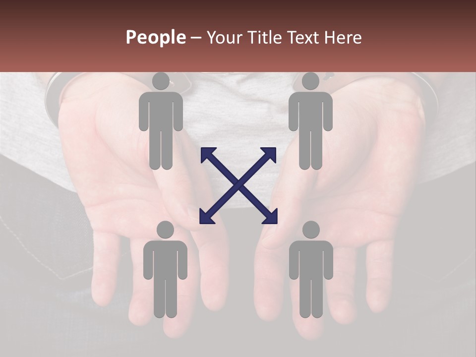 Conflict Arrest Control PowerPoint Template