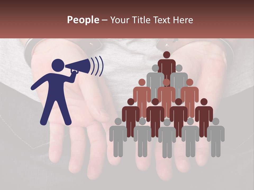 Conflict Arrest Control PowerPoint Template