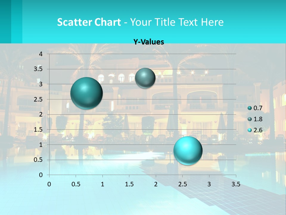Blue Building Egypt PowerPoint Template