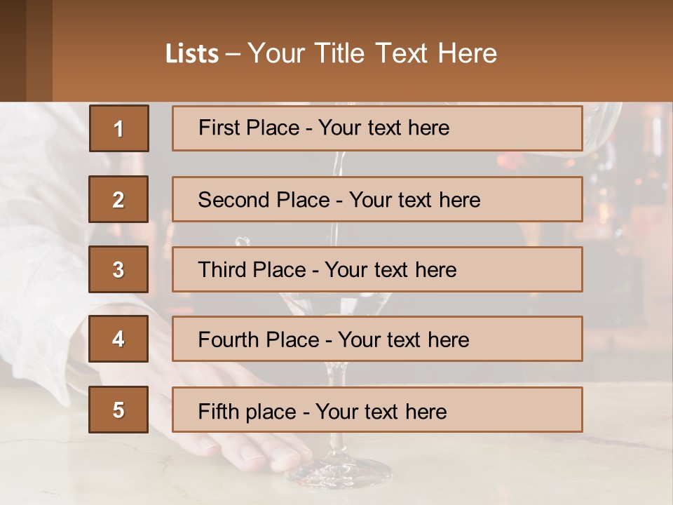 Work Artisan Lounge PowerPoint Template