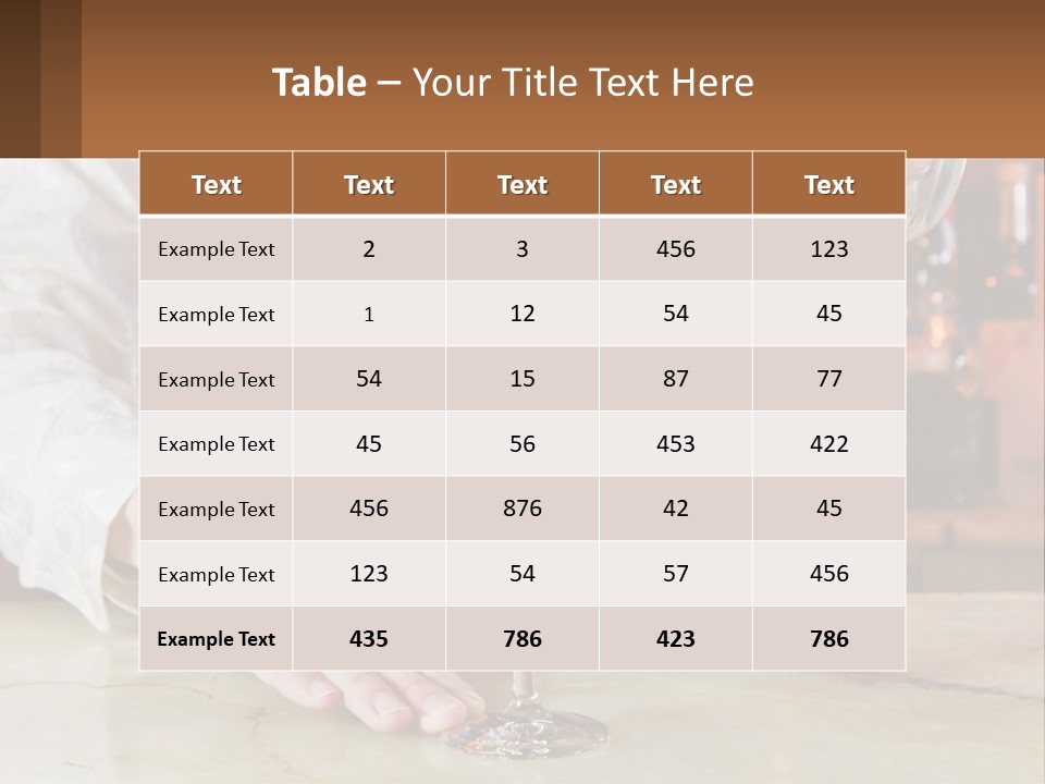 Work Artisan Lounge PowerPoint Template