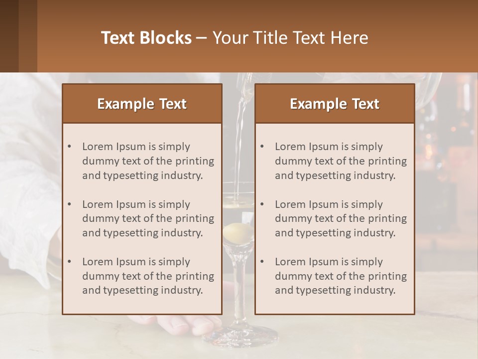 Work Artisan Lounge PowerPoint Template