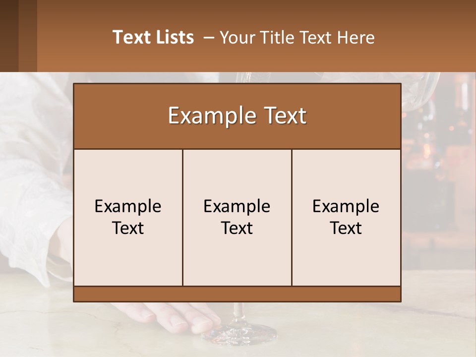 Work Artisan Lounge PowerPoint Template