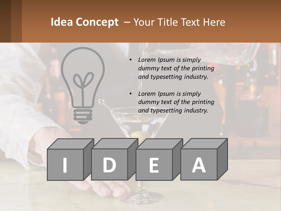 Work Artisan Lounge PowerPoint Template