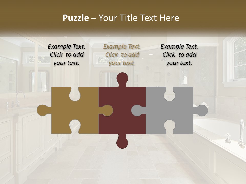 Architecture Furnishings Family PowerPoint Template