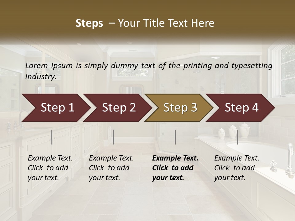 Architecture Furnishings Family PowerPoint Template
