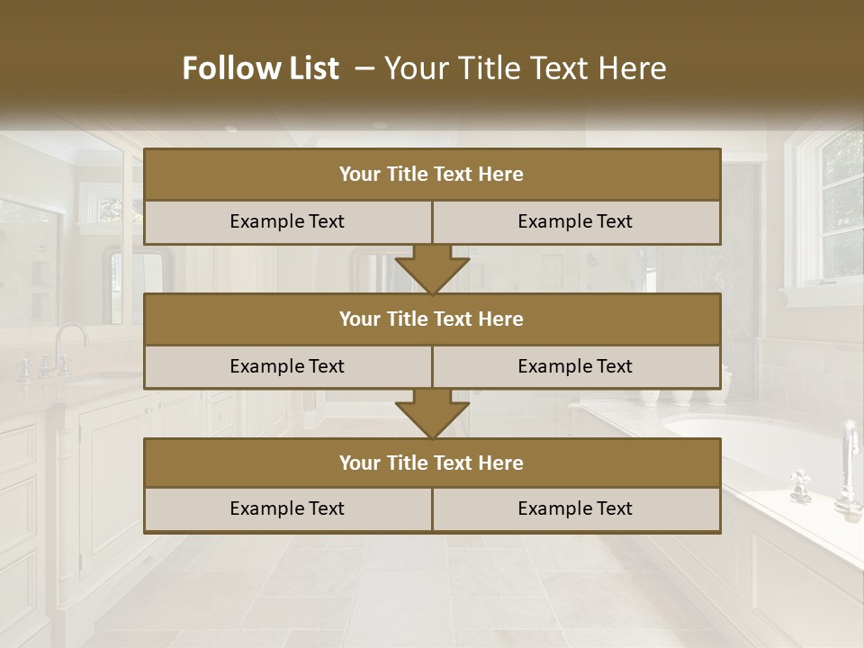 Architecture Furnishings Family PowerPoint Template