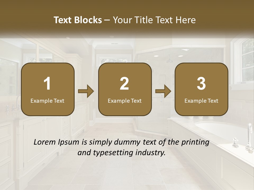 Architecture Furnishings Family PowerPoint Template