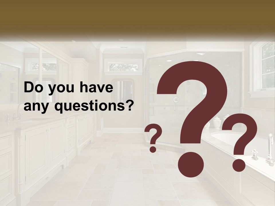 Architecture Furnishings Family PowerPoint Template