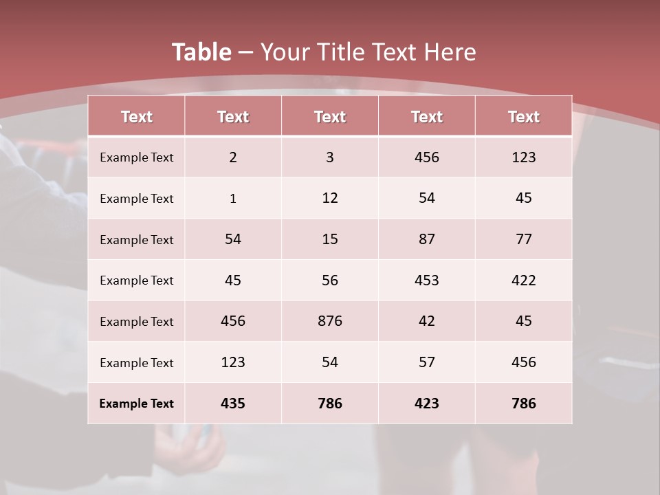 Service Fitness Training PowerPoint Template