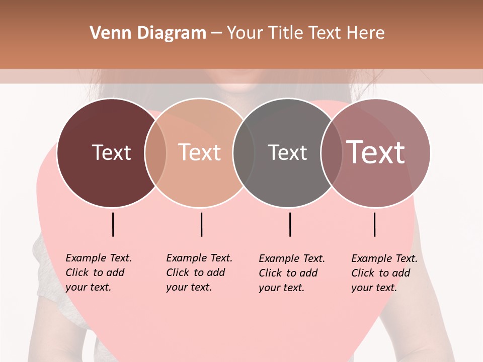 Hold Sign Standing PowerPoint Template
