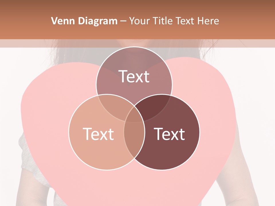 Hold Sign Standing PowerPoint Template