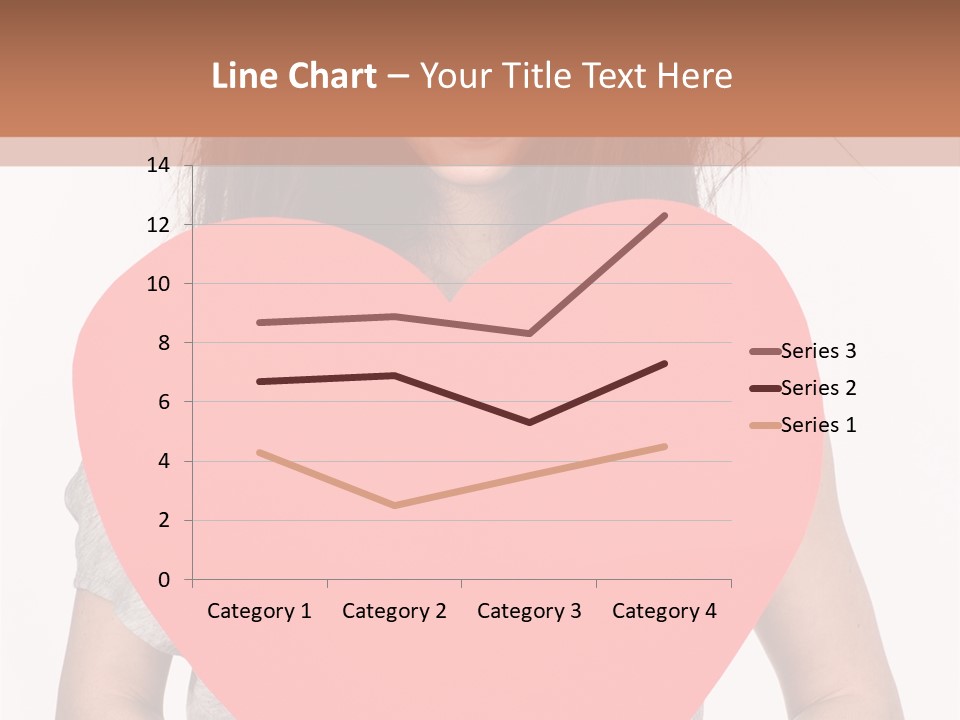 Hold Sign Standing PowerPoint Template