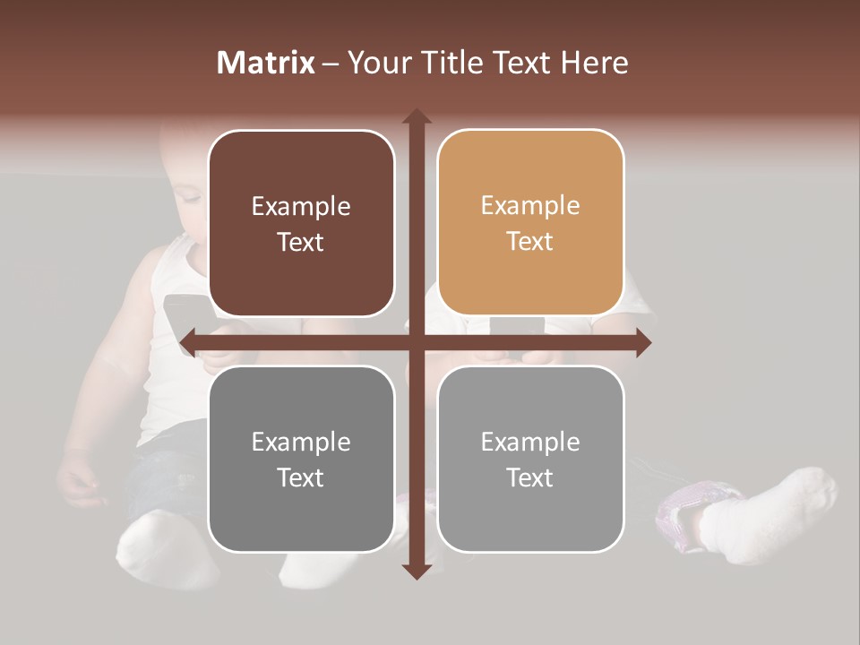 Cute Technology Happiness PowerPoint Template