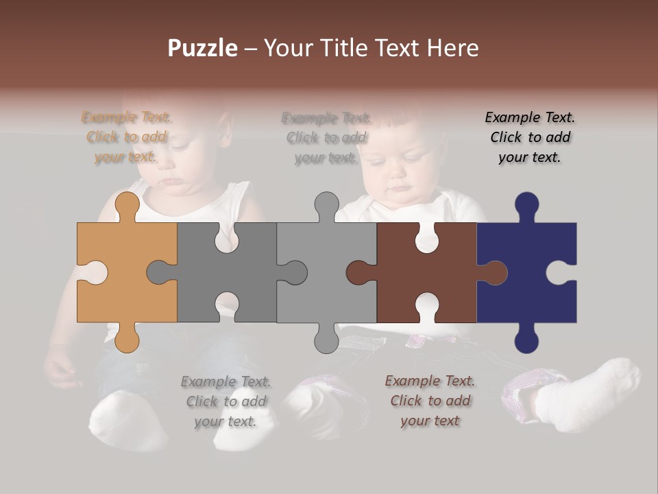 Cute Technology Happiness PowerPoint Template