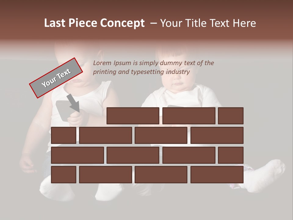 Cute Technology Happiness PowerPoint Template