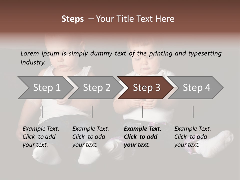 Cute Technology Happiness PowerPoint Template