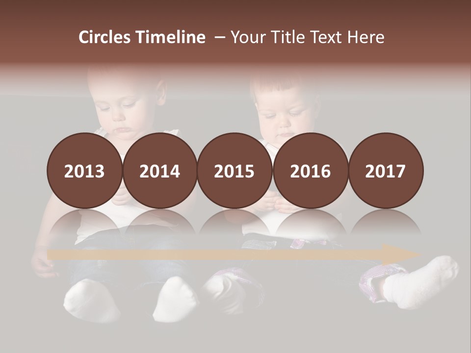 Cute Technology Happiness PowerPoint Template