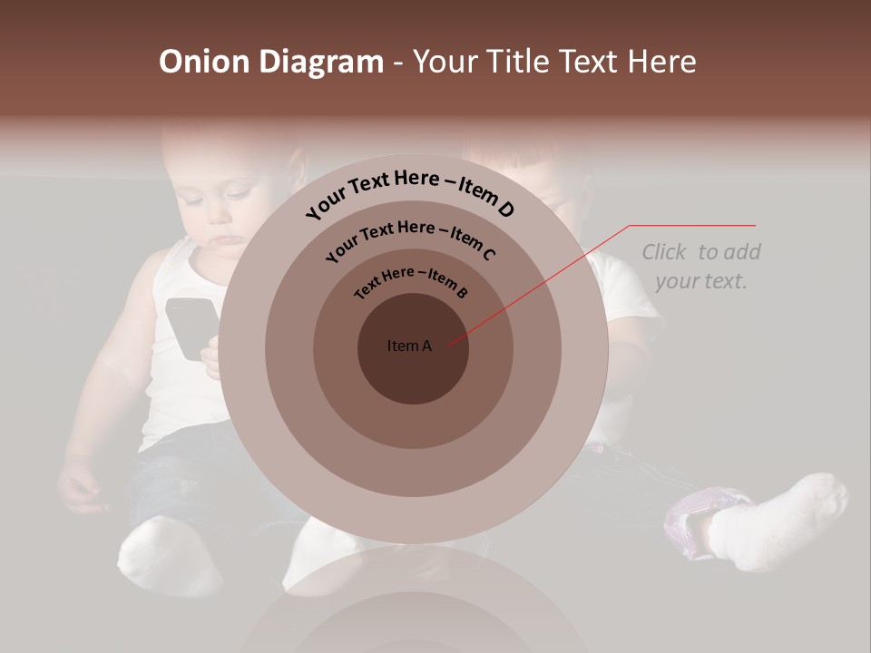Cute Technology Happiness PowerPoint Template