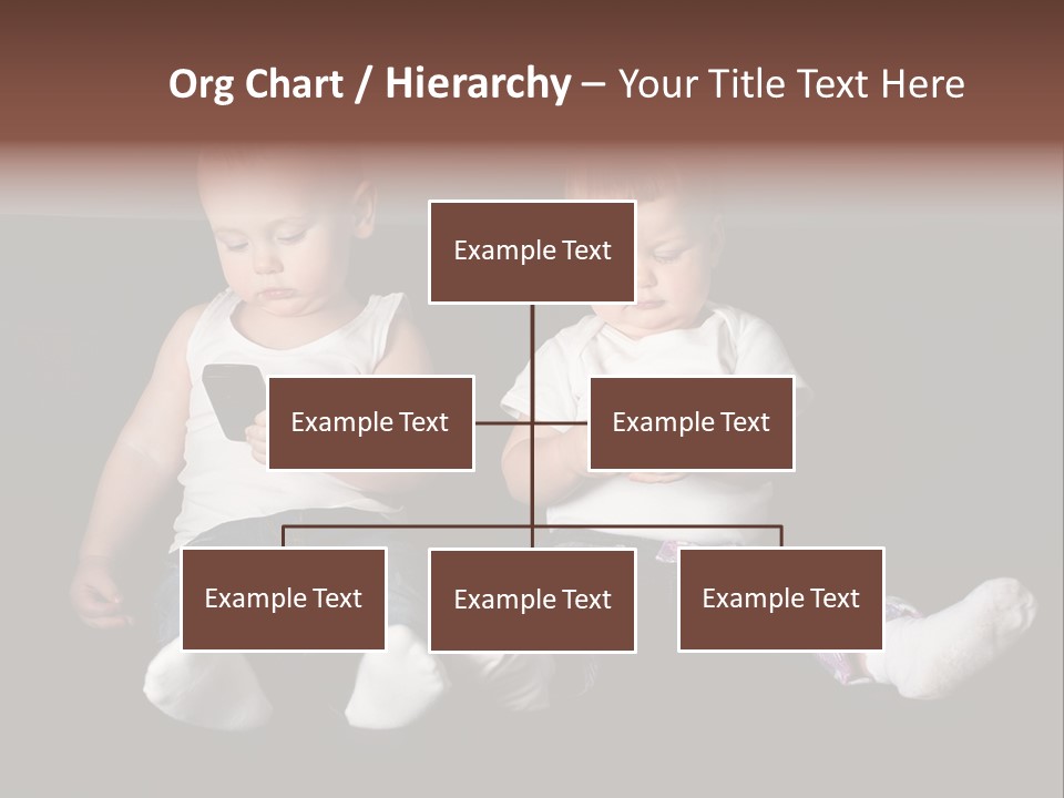 Cute Technology Happiness PowerPoint Template