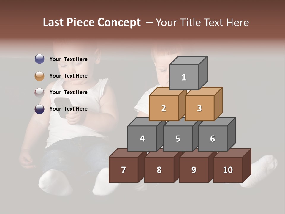 Cute Technology Happiness PowerPoint Template