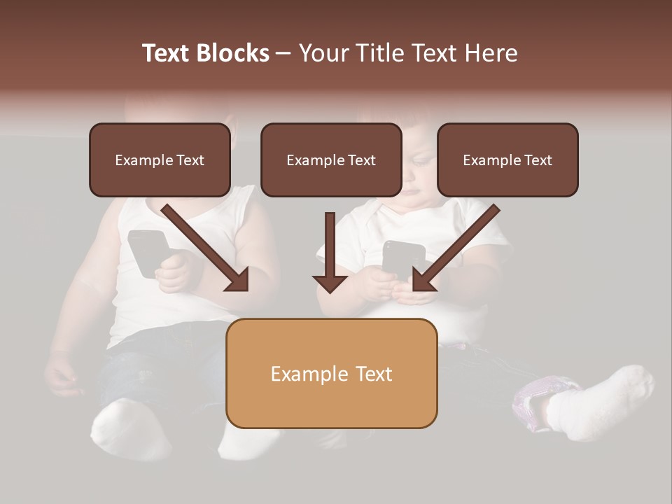 Cute Technology Happiness PowerPoint Template