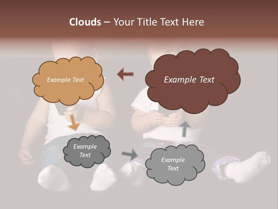 Cute Technology Happiness PowerPoint Template