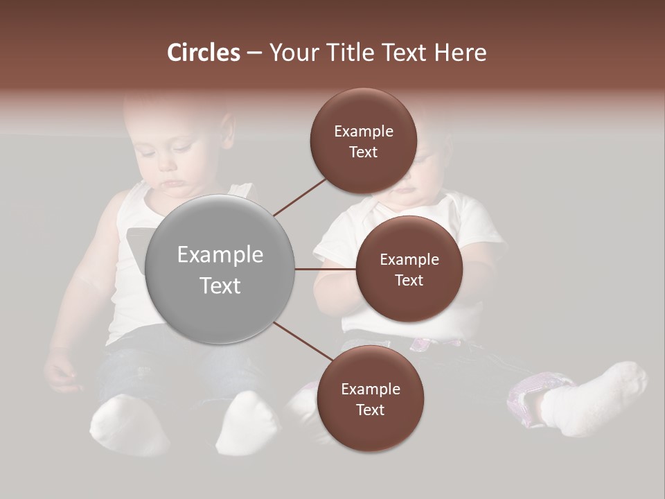 Cute Technology Happiness PowerPoint Template