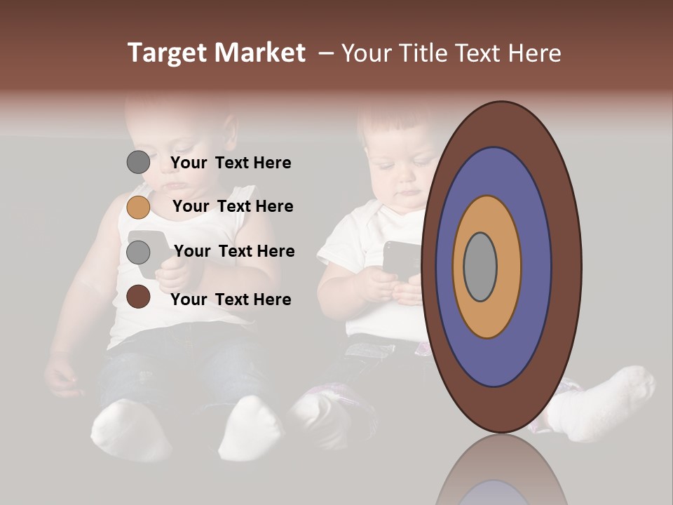 Cute Technology Happiness PowerPoint Template