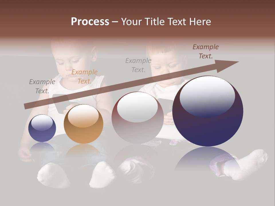 Cute Technology Happiness PowerPoint Template