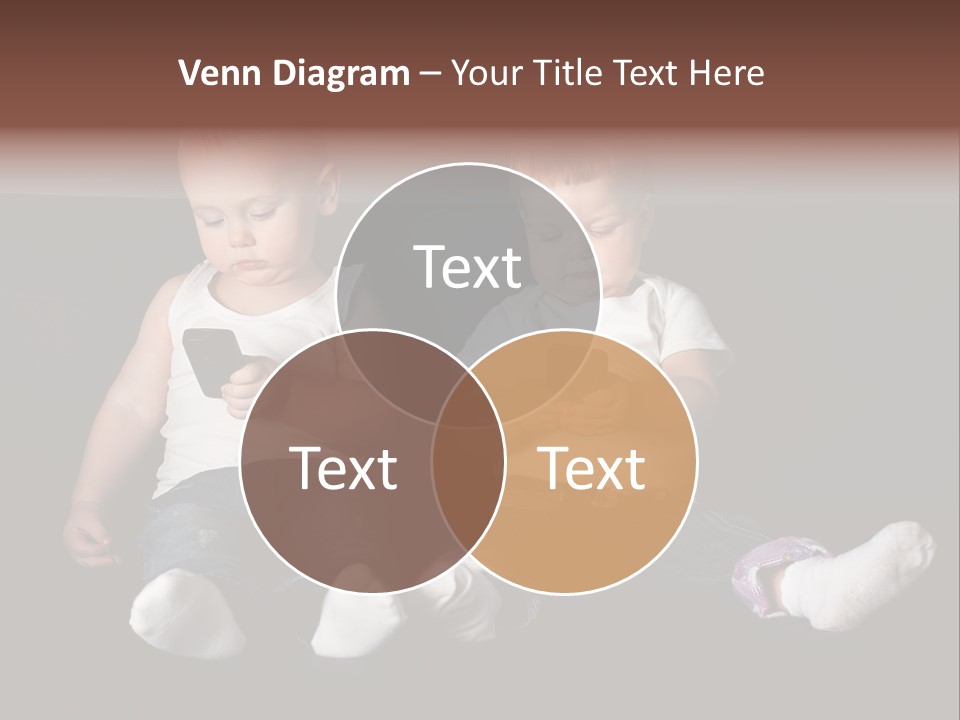 Cute Technology Happiness PowerPoint Template