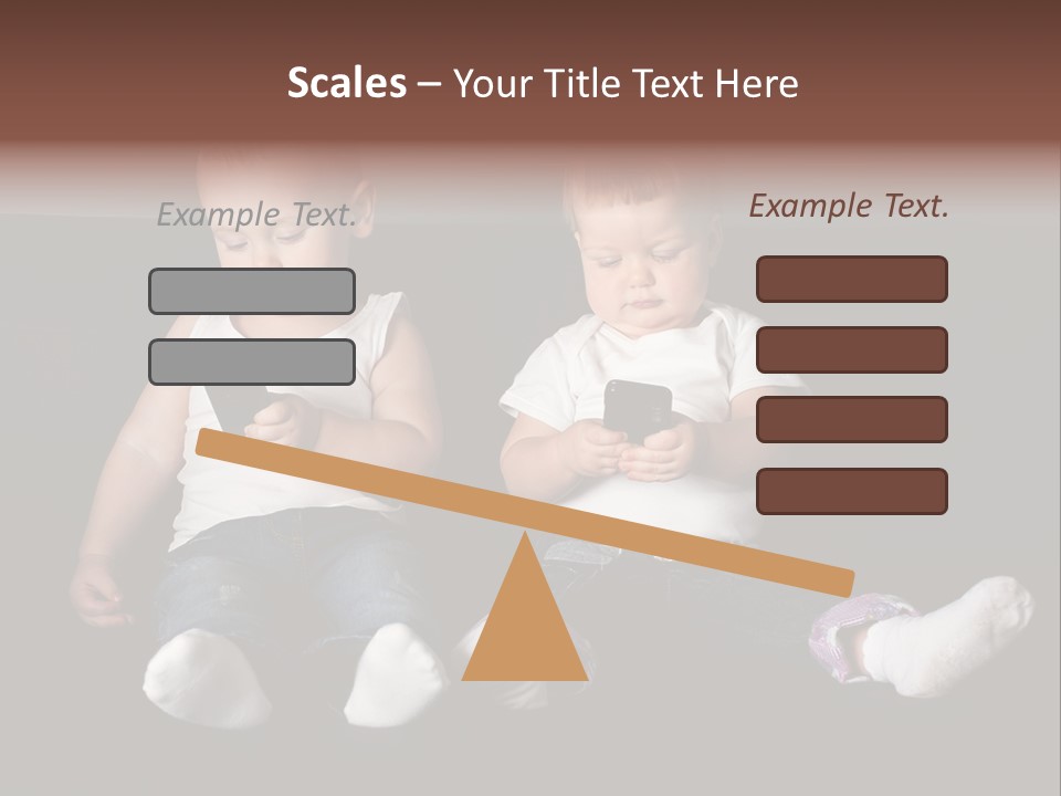 Cute Technology Happiness PowerPoint Template