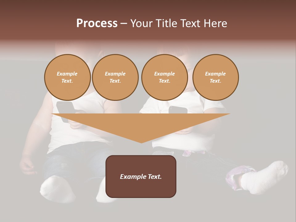 Cute Technology Happiness PowerPoint Template