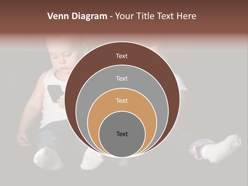Cute Technology Happiness PowerPoint Template