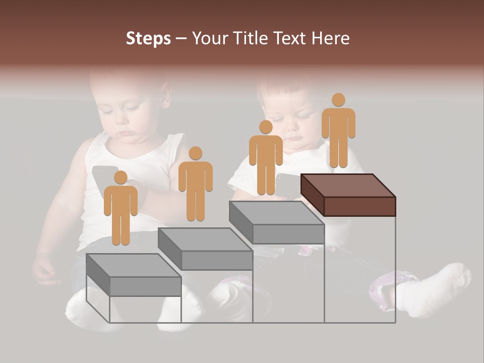 Cute Technology Happiness PowerPoint Template