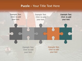 Landscape Ocean Holiday PowerPoint Template