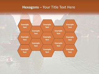 Landscape Ocean Holiday PowerPoint Template