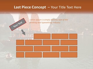Landscape Ocean Holiday PowerPoint Template