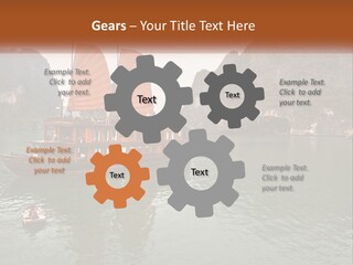 Landscape Ocean Holiday PowerPoint Template