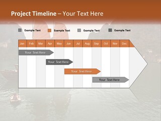 Landscape Ocean Holiday PowerPoint Template