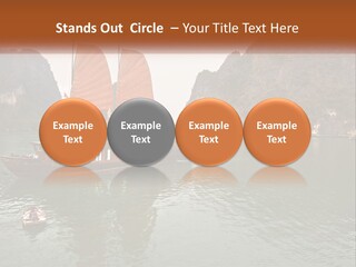 Landscape Ocean Holiday PowerPoint Template