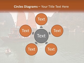 Landscape Ocean Holiday PowerPoint Template