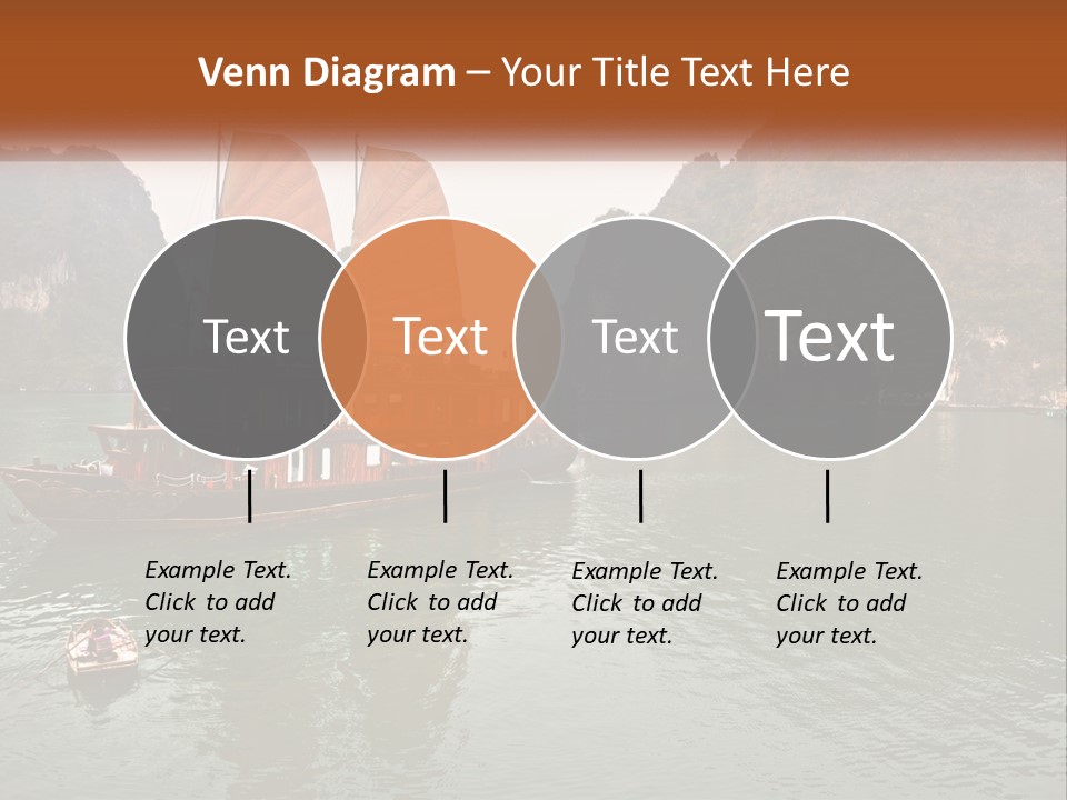 Landscape Ocean Holiday PowerPoint Template